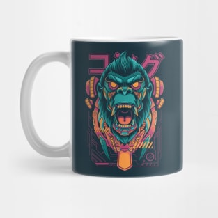 Awesome Cyberpunk Space Gorilla Mug